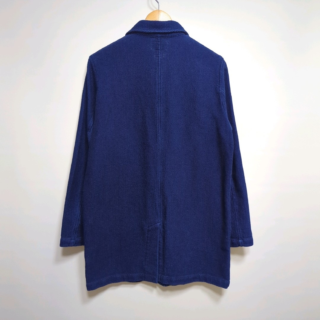 GAIJIN MADE - ☆ GAIJIN MADE 藍染 刺し子 ドビー ショップコート