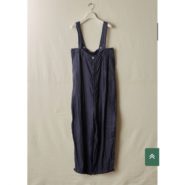 suzuki takayuki - suzuki takayuki リネンサロペット ネイビー 02