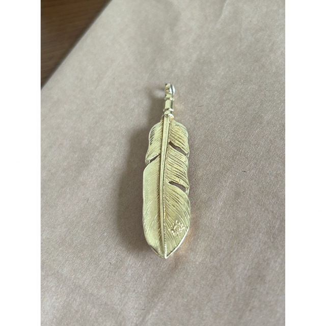 INDIAN JEWELRY - 【REDMAN レッドマン】 【全金 K18】 フェザー