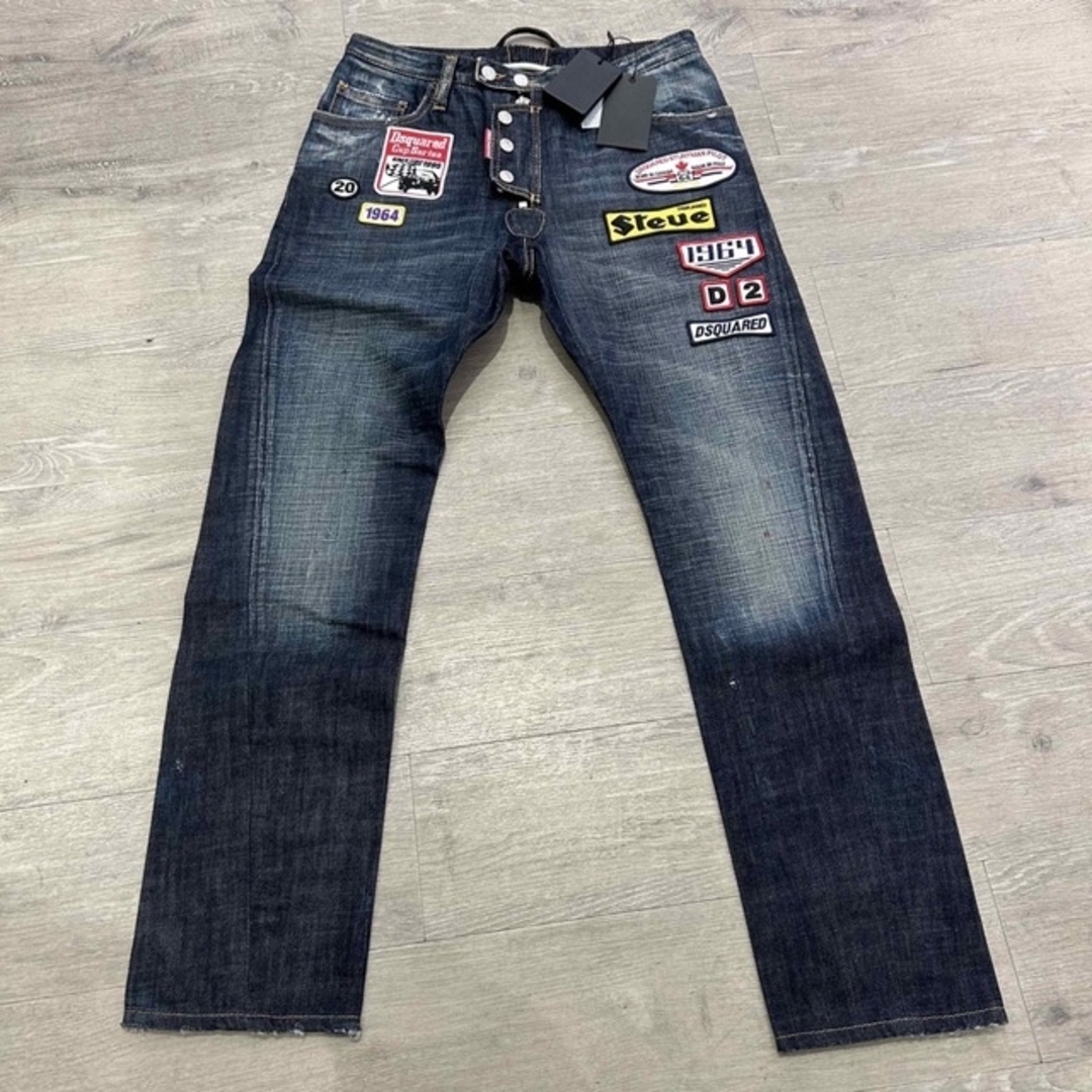 DSQUARED2 - Dsquared2 ワッペン デニム パンツ の通販 by YASUYUKI