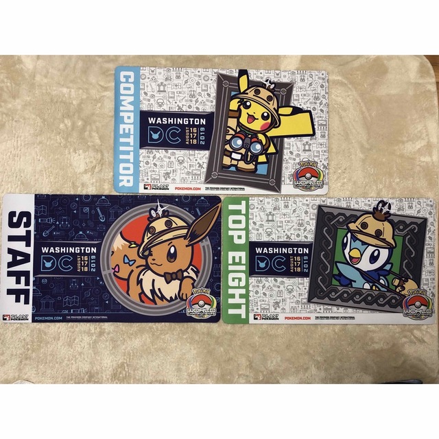 極希少 海外限定】WCS 2019 ワシントンDC プレイマット ポケモンの通販