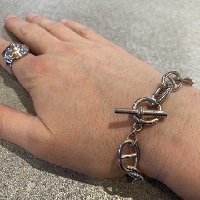 VINTAGE ヴィンテージ シルバー925シェーヌダンクルデザイン