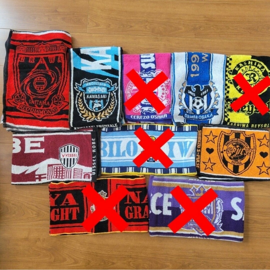 Jリーグ マフラータオル 5点セットの通販 by ♡｜ラクマ
