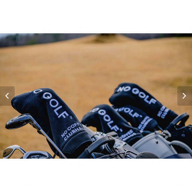 NO COFFEE×CLUBHAUS NO GOLFヘッドカバー3点セット