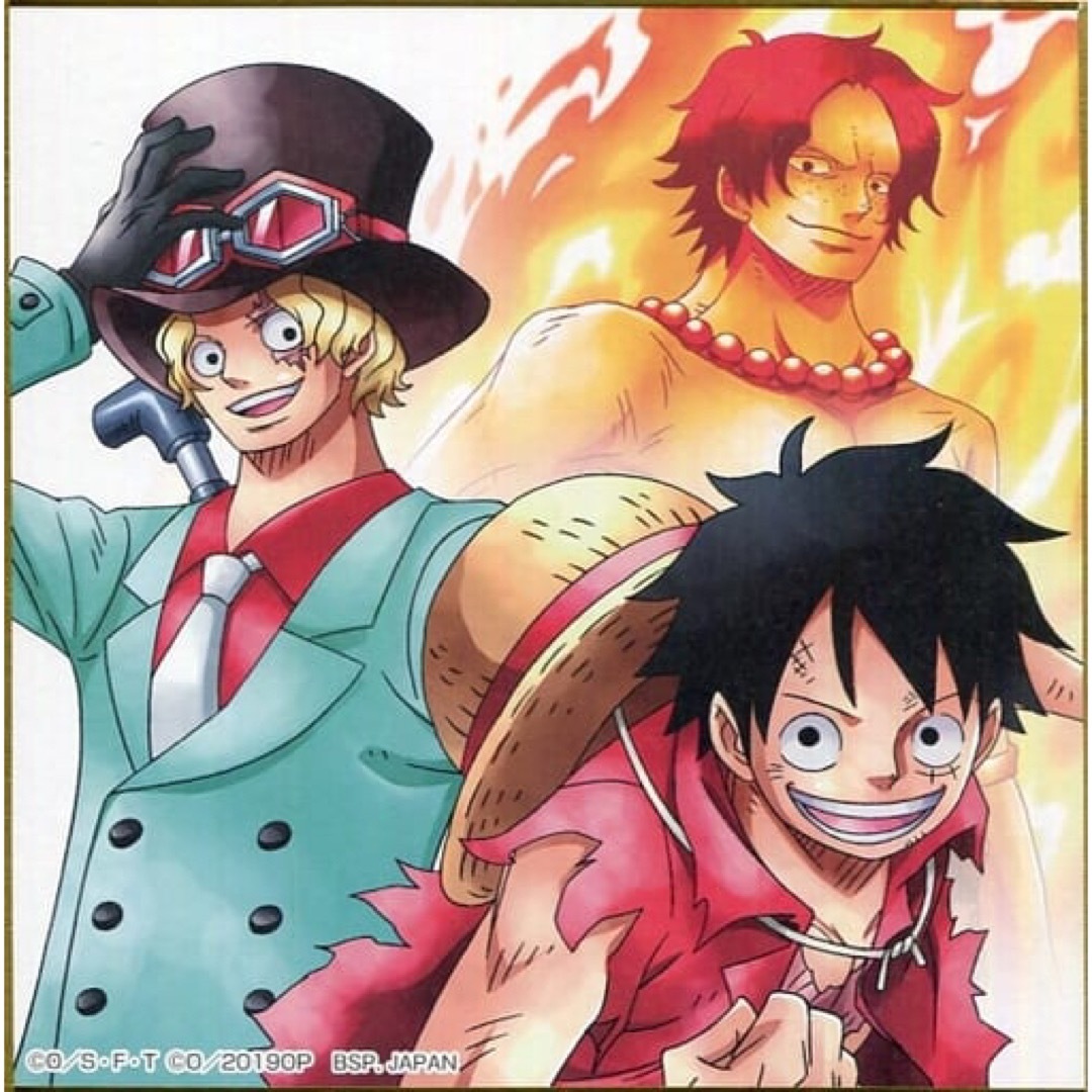 ONE PIECE - ▽新品•未開封▽ワンピース ルフィ サボ エース イラスト