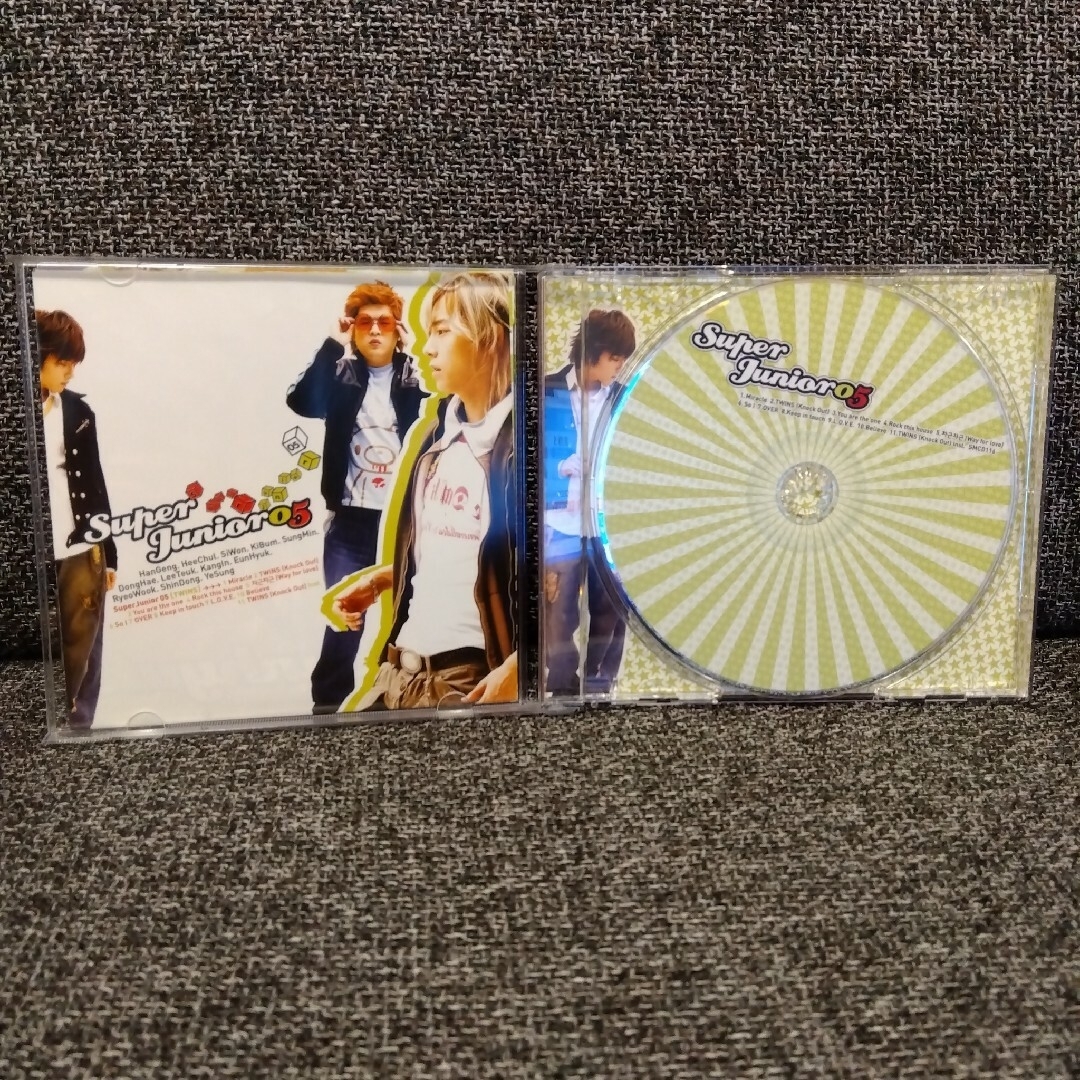 SUPER JUNIOR - SUPER JUNIOR05 TWINS CDの通販 by haru｜スーパー