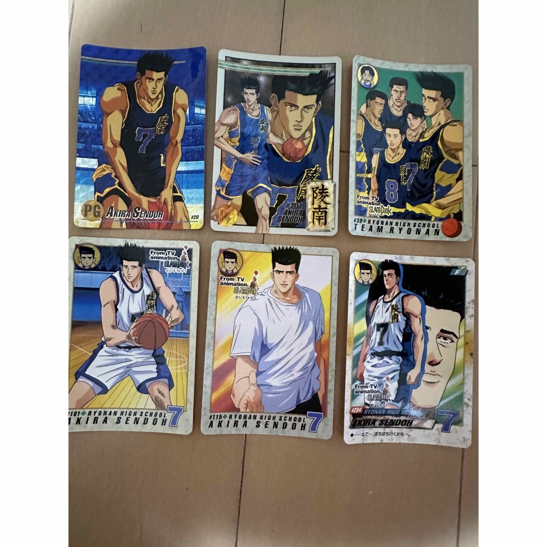 陵南、仙道彰、6枚、SLAM DUNK スラムダンク カードダスの通販 by