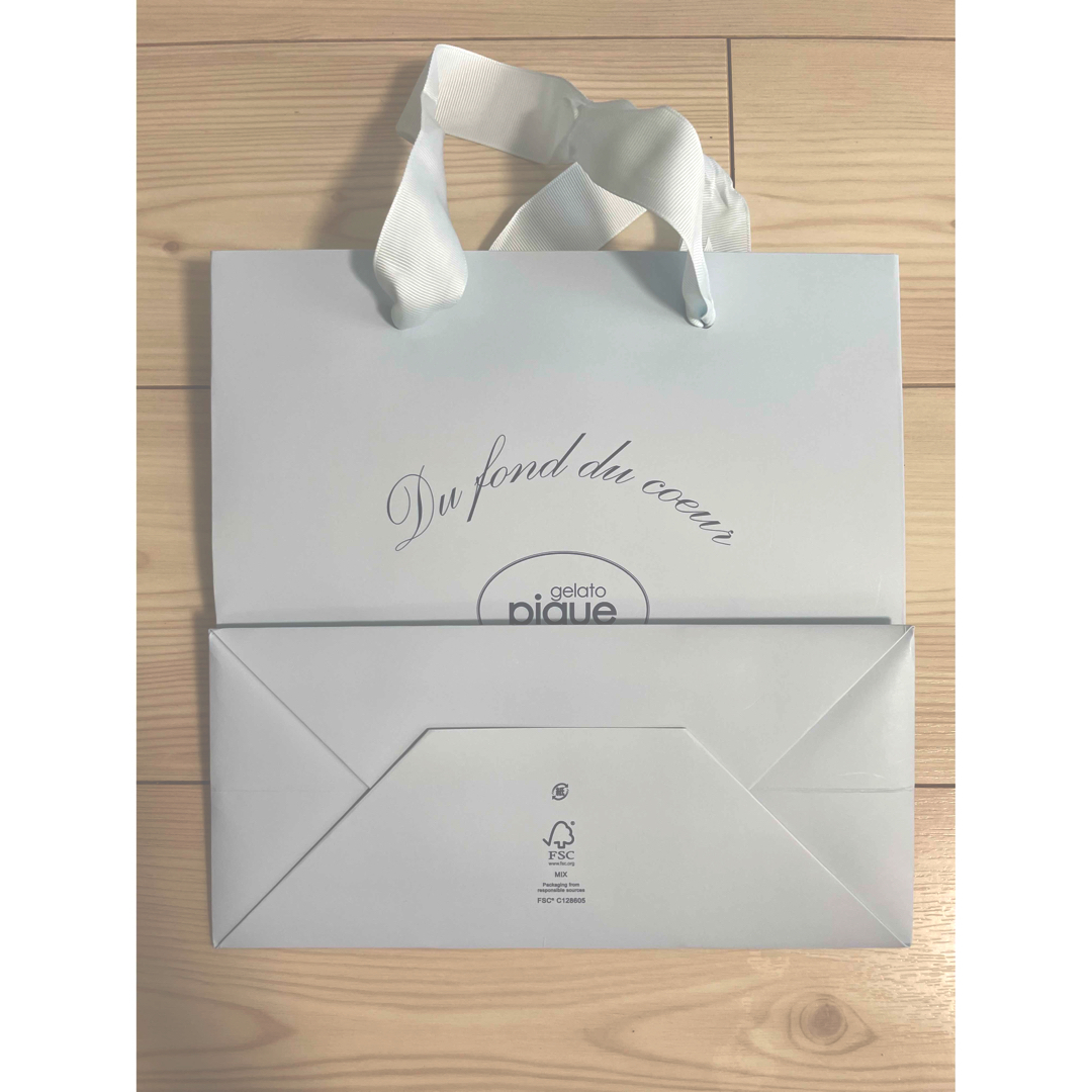 gelato pique - ジェラートピケ ギフト巾着 ショップ袋セットの通販 by