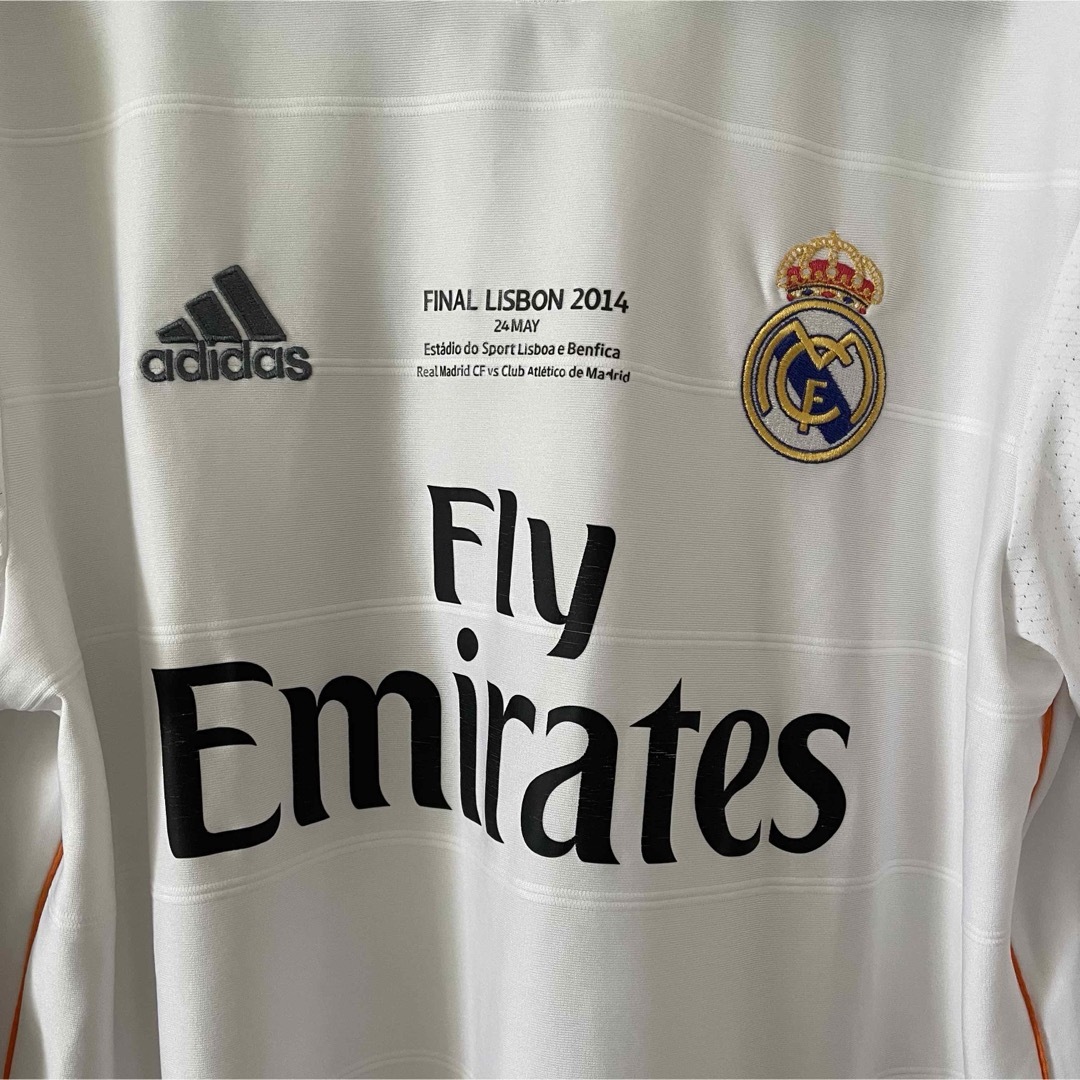 adidas - レアルマドリード 13-14 1st 長袖 フルパッチ