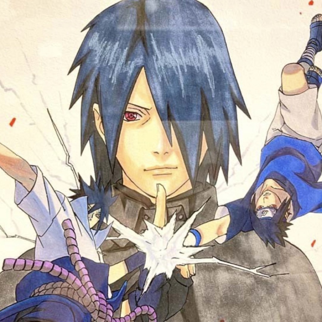 集英社 - 【限定・非売品】NARUTO 高級複製原画 ナルト サスケ ナルト