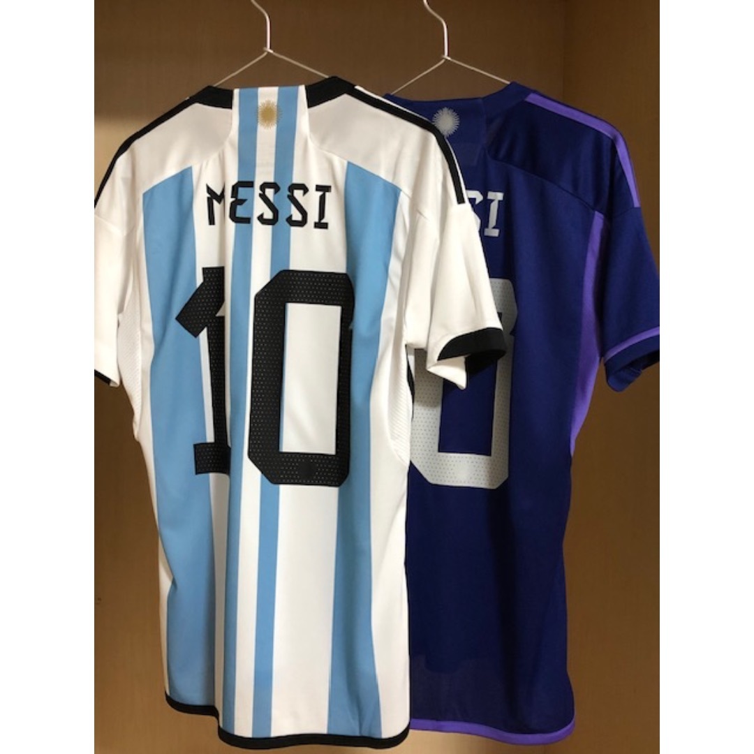 adidas - アルゼンチン代表 2022 #10 メッシ Mサイズ ユニフォーム 2枚