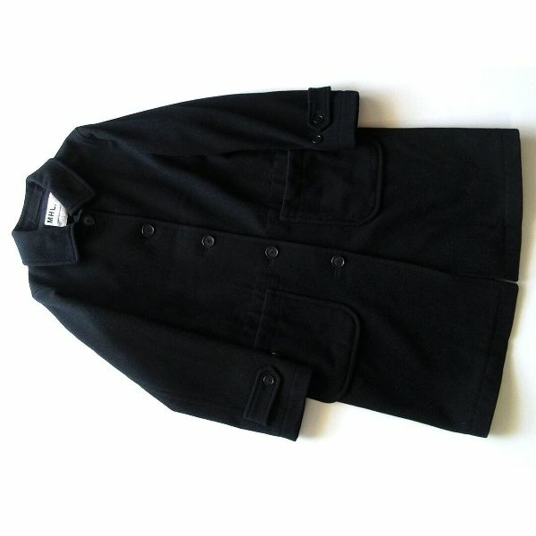 MHL. - MHL. マーガレットハウエル BASIC MELTON ステンカラーコートの