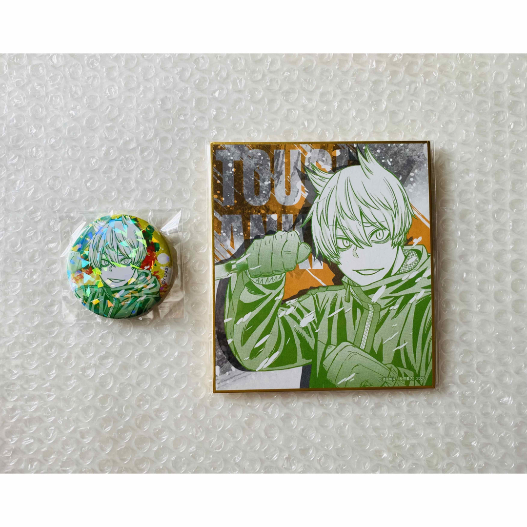 桃源暗鬼 猫咲 波久礼 色紙 ホログラム缶バッジの通販 by △ shop｜ラクマ