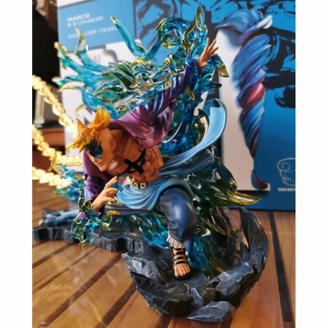 ワンピース マルコ フィギュア ガレージキット 塗装済み完成品 pop