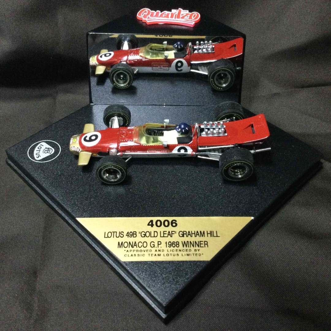 LOTUS 49B '68モナコGP G.ヒル 優勝車 1/43 Quartzoの通販 by Nockey's