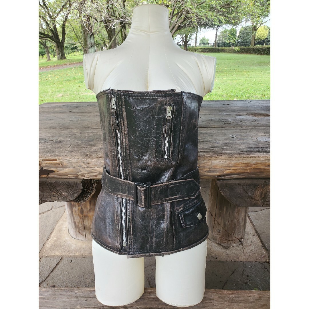 Jean-Paul GAULTIER - ゴルチェ インポート 激レア レザージャケット