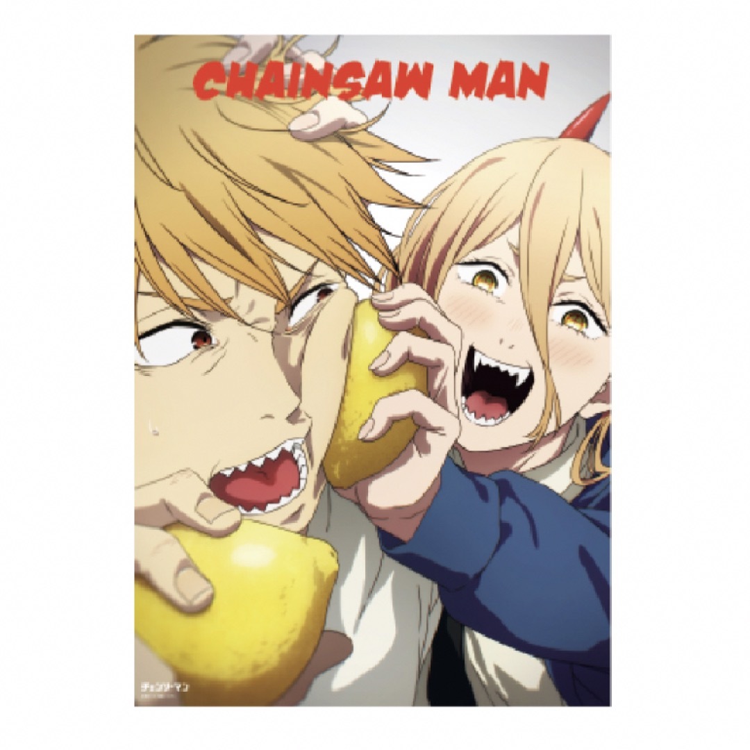 ポスター チェンソーマン展 チェンソーマン デンジ B2 若干潰れ有