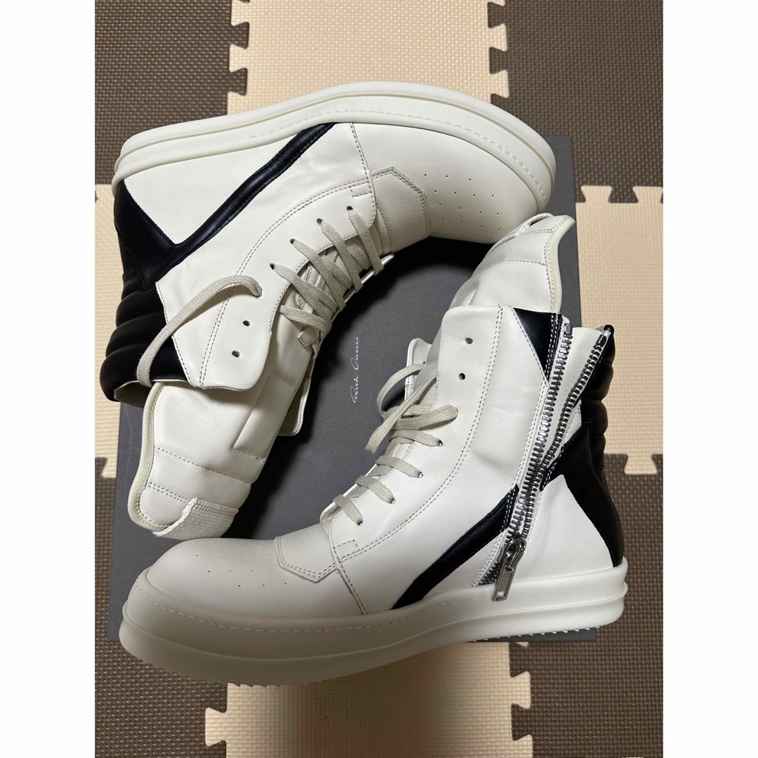 Rick Owens - Rick Owens GEOBASKET / MILK/BLACK/MILKの通販 by