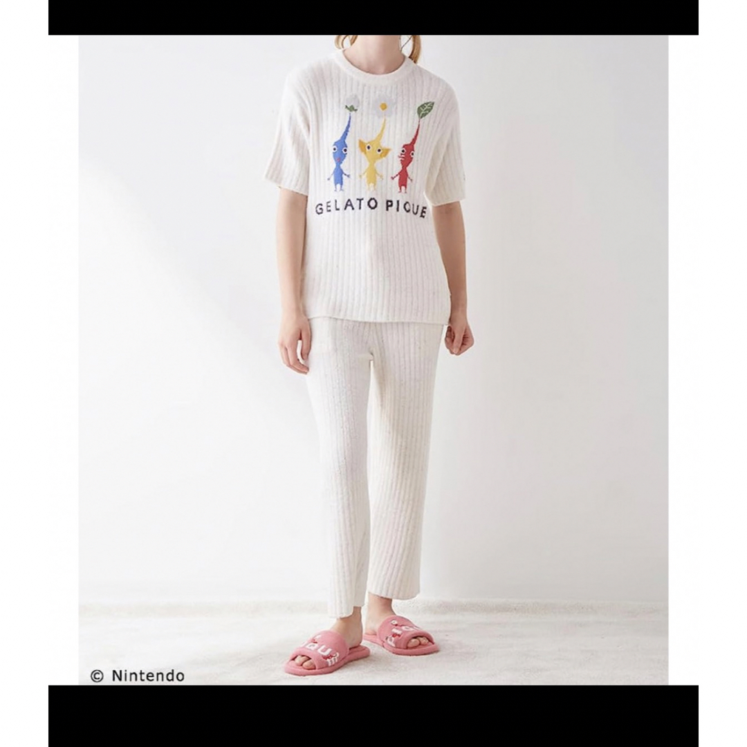 ジェラート ピケ] PIKMIN スムーズィーロングパンツ プルオーバーセット