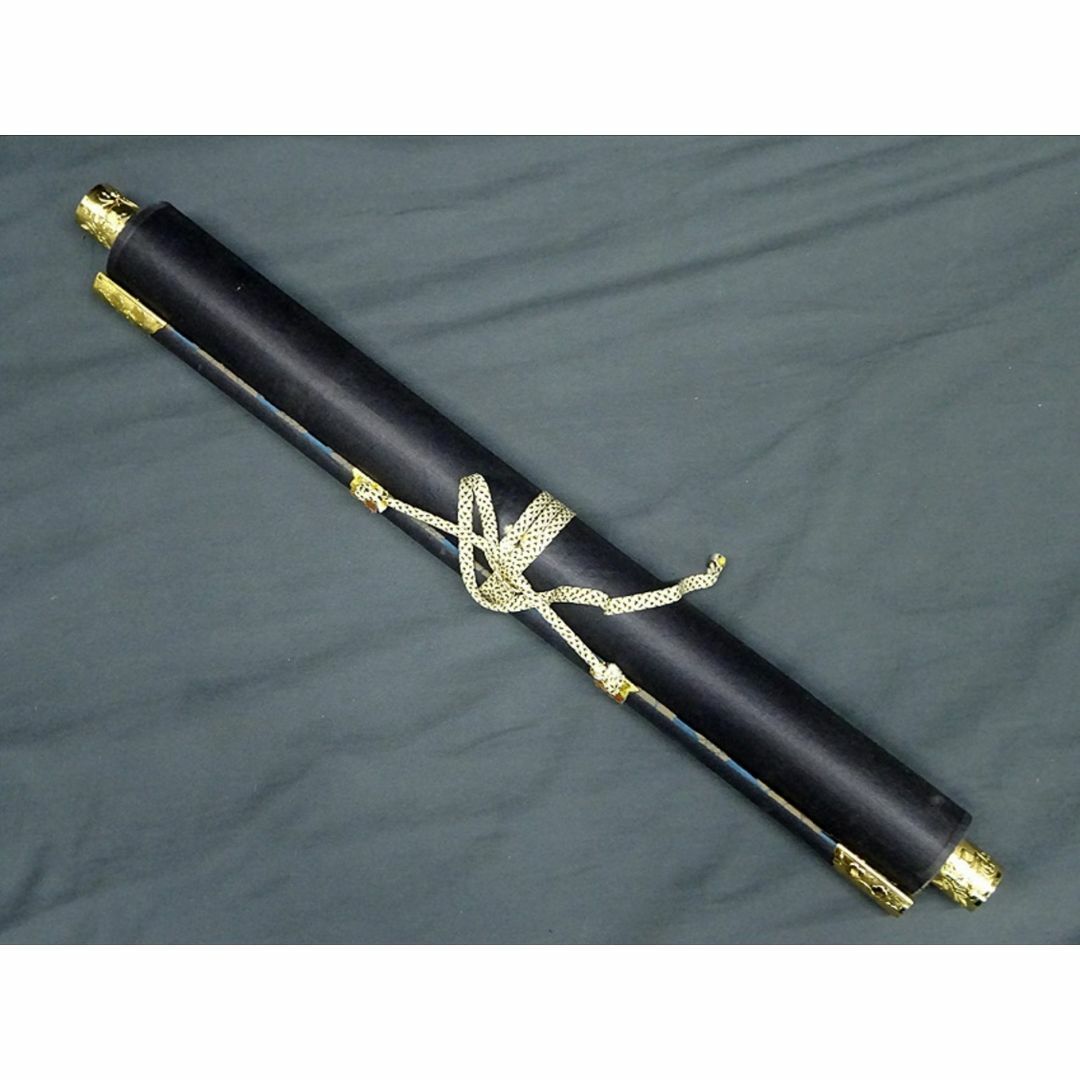 掛軸 登貴『摩訶般若波羅蜜多心経(般若心経)』紙本 肉筆 掛け軸