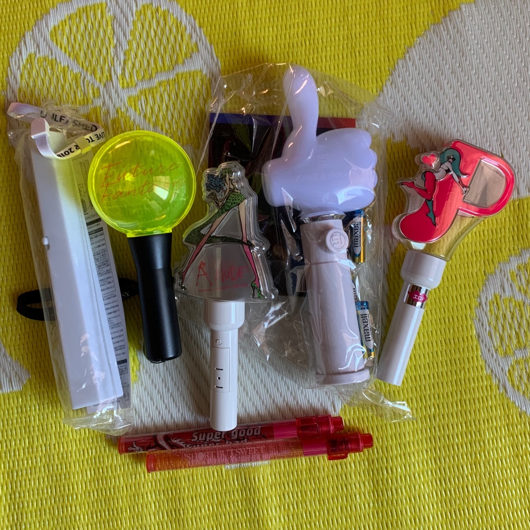 山下智久 山P うちわ3点 ペンライト7点セットの通販 by mikan's shop