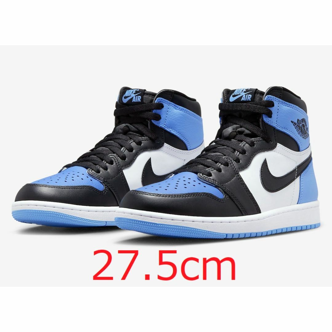 NIKE - NIKE AIR JORDAN 1 UNIVERSITY BLUE 27.5cmの通販 by VINTAGE
