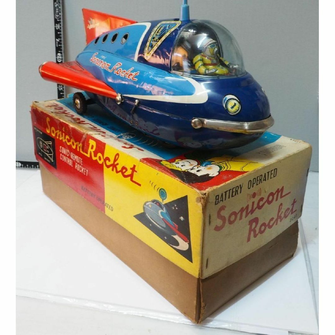 増田屋【ソニコン宇宙パトロールカー動作不調】ブリキ製スペース