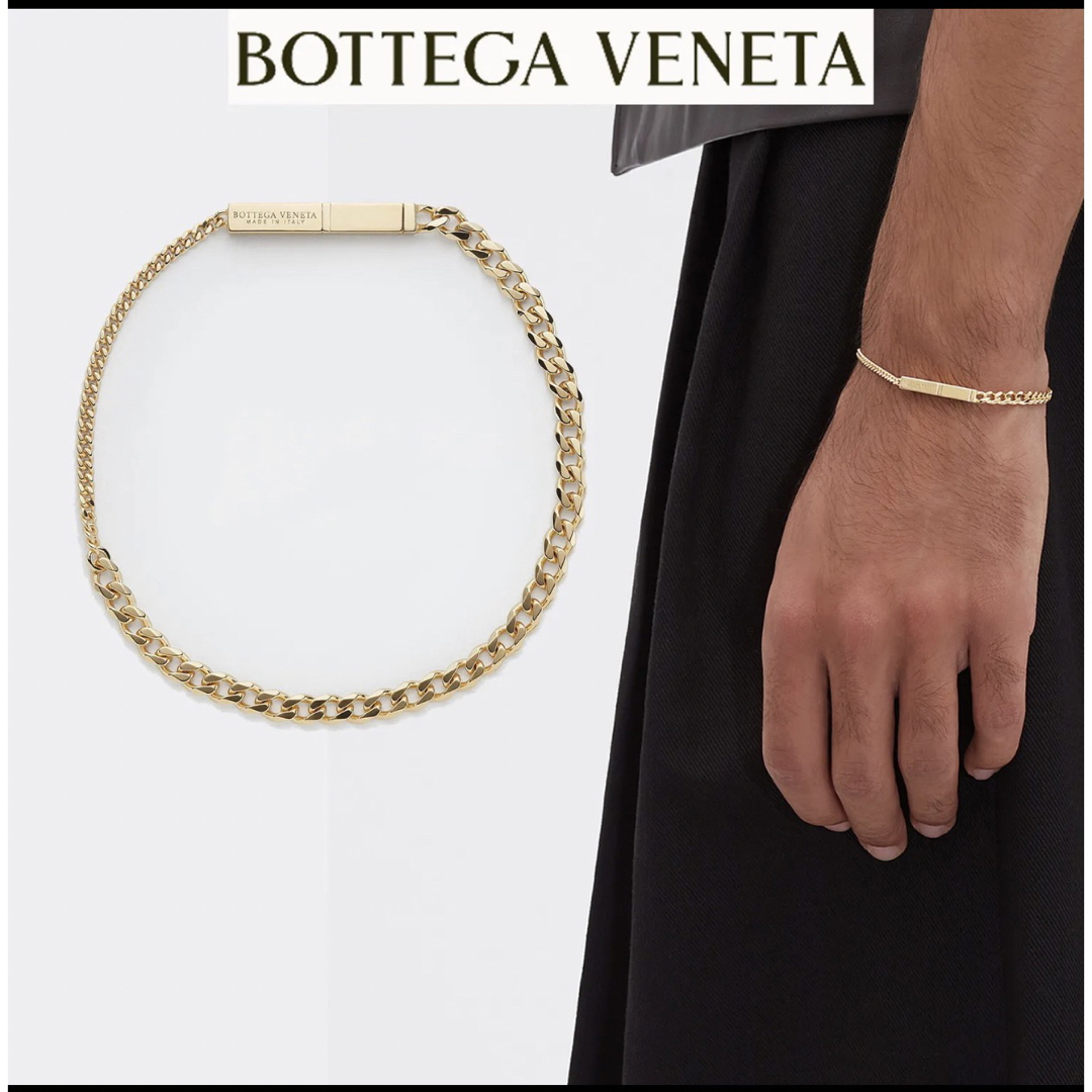 BOTTEGA VENETA - ボッテガ◇注目チェーン ブレスレット 人気ゴールド