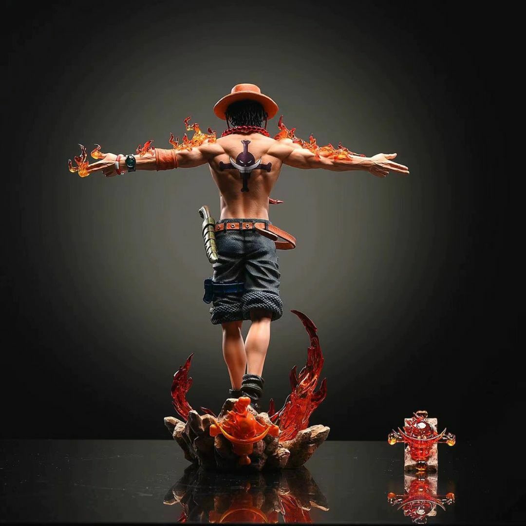 ワンピース ポートガス・D・エース フィギュア ガレージキット LX