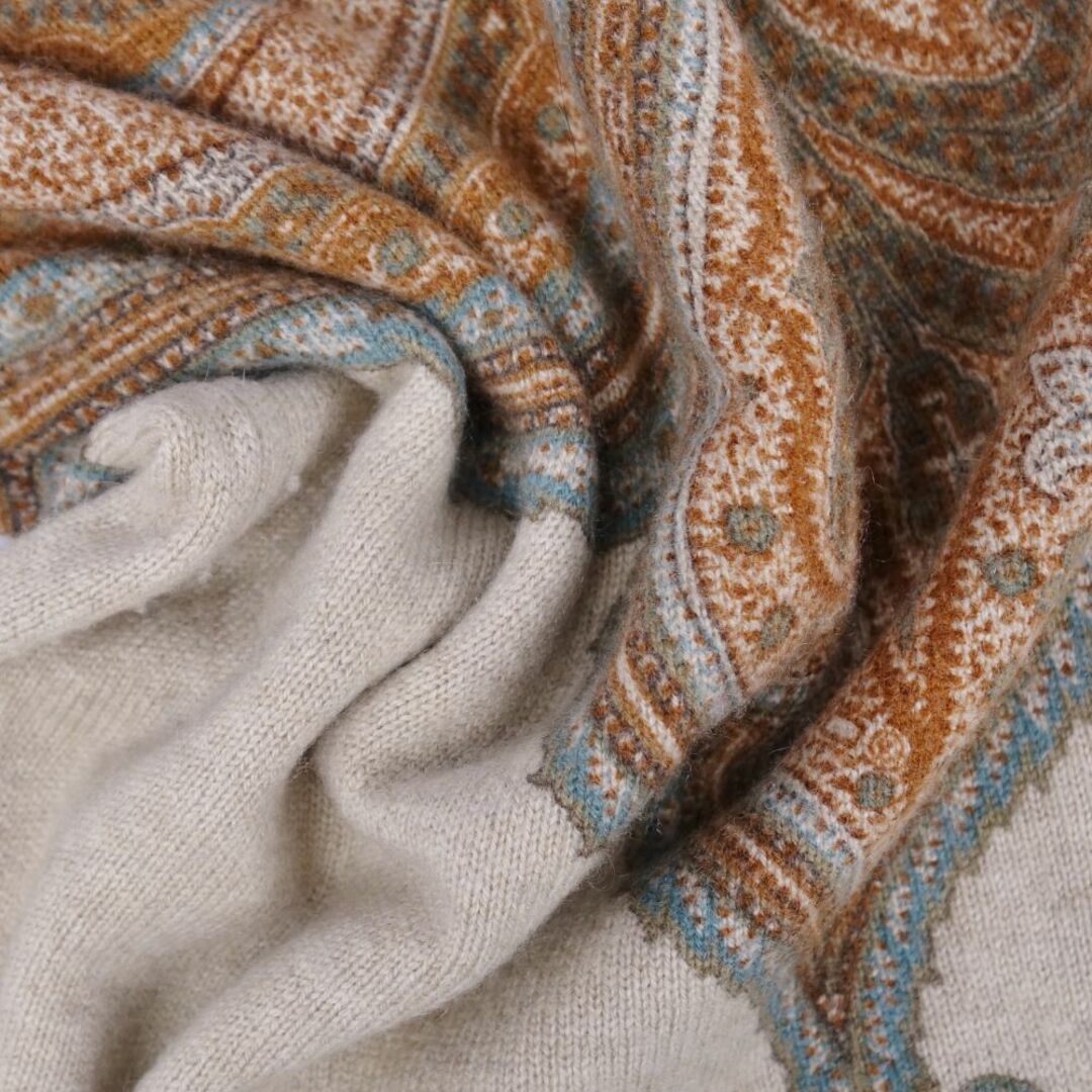 ETRO - 美品 エトロ ETRO ニット セーター ハイネック ペイズリー