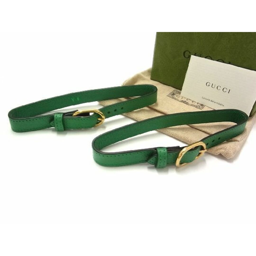 GUCCI - □新品同様□ GUCCI グッチ レザー バンブーハンドル用 レザー