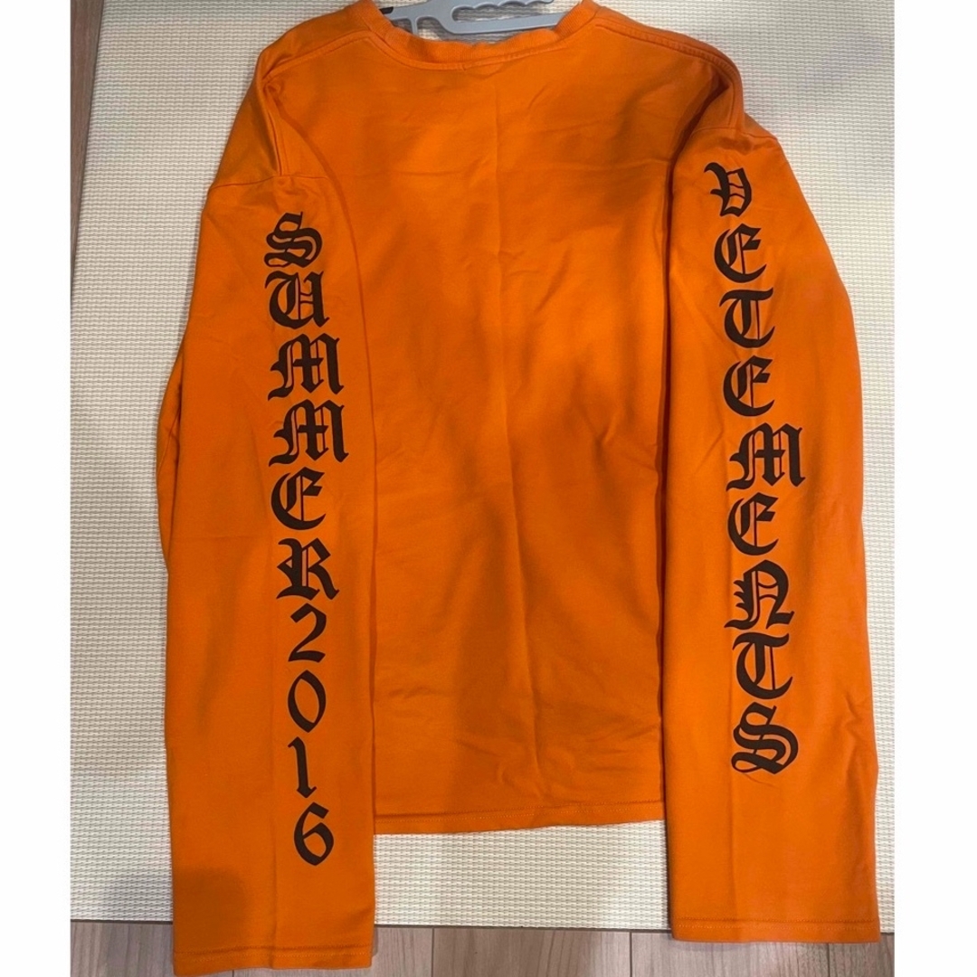 VETEMENTS - ヴェトモン 登坂広臣 オレンジの通販 by ままめ's shop