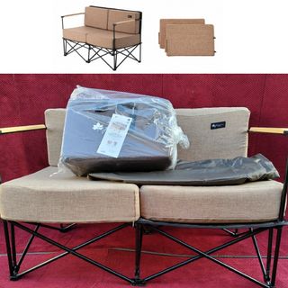 すわっと2 アームクッション付き ロゴス グランプソファ2 LOGOS ロゴス