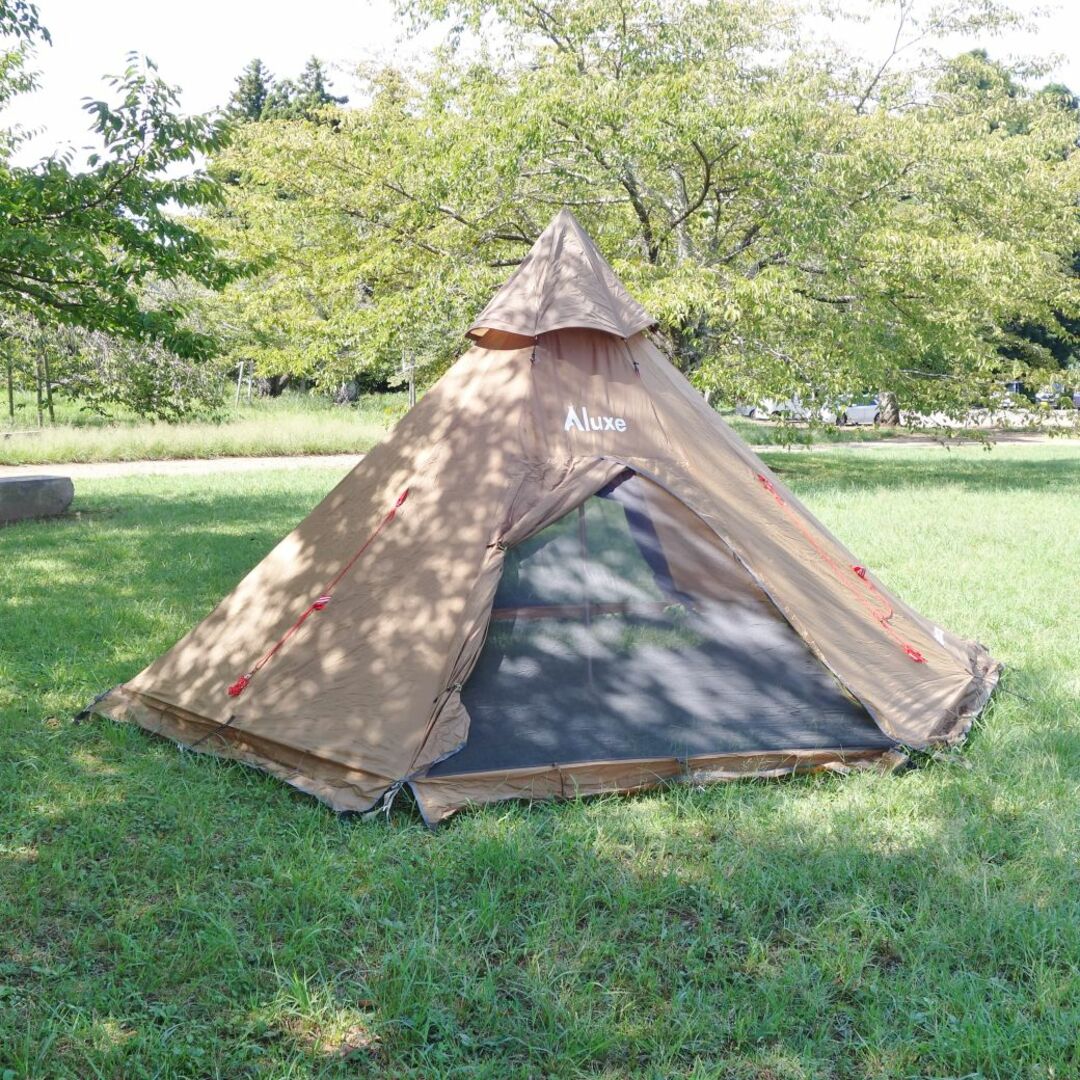 ルクセ Luxe テント メガホーンⅡ インナーテント付 ワンポール 2-4人