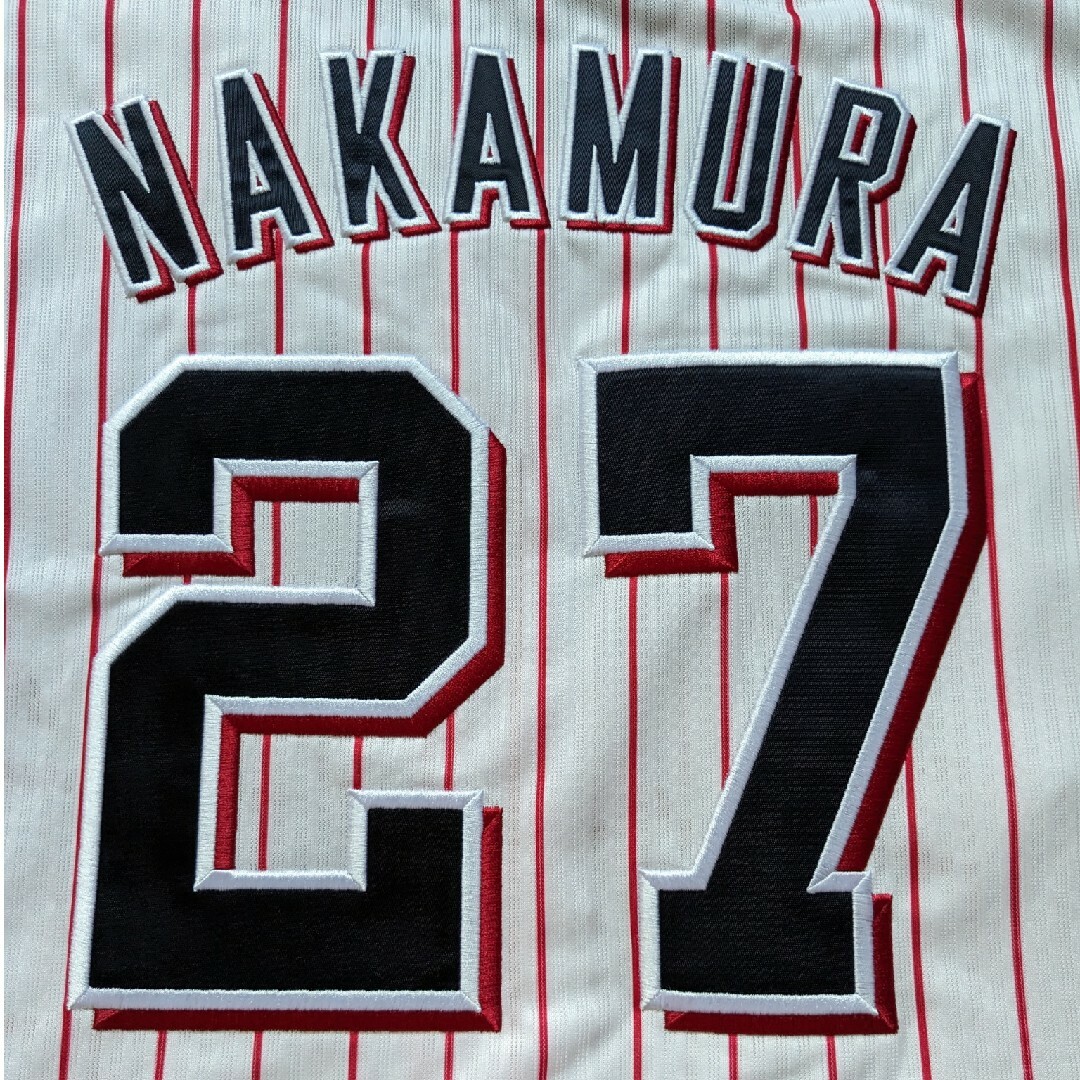 東京ヤクルトスワローズ 中村悠平 27 レプリカ ユニフォーム XLサイズ