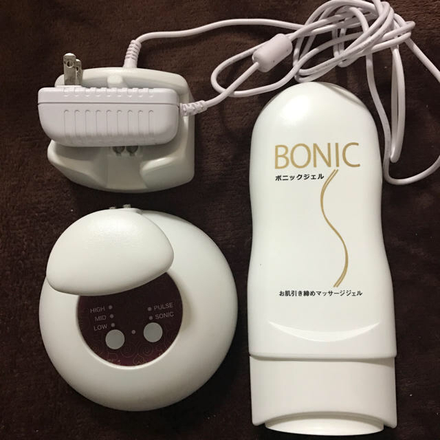 ボニック 本体+充電器+ジェル1本ボニック 本体.充電器.ジェル新品1