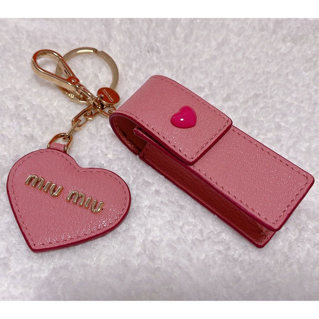 MIU MIU - MIUMIUリップケースキーホルダーの通販 by りんりん。's