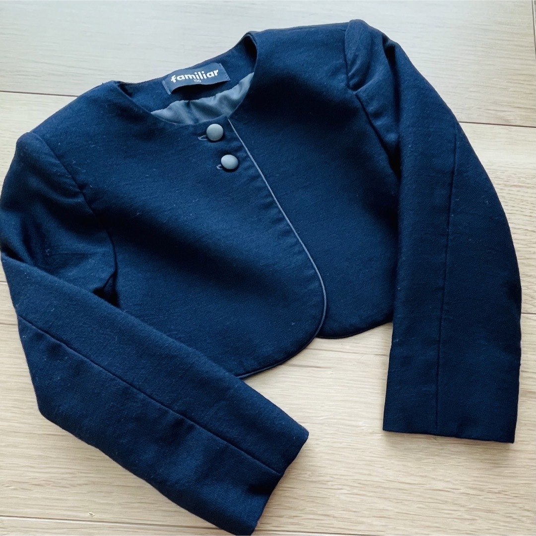 familiar - ファミリア アンサンブル 100 ワンピース ボレロ セット お