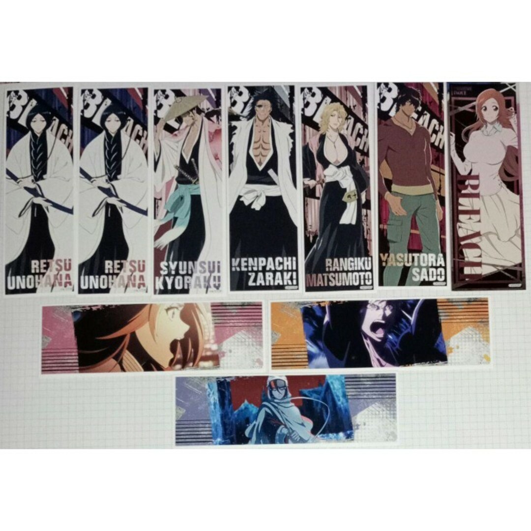 BLEACH 千年血戦篇 ロングステッカー 10枚 ※バラ売り可能の通販 by
