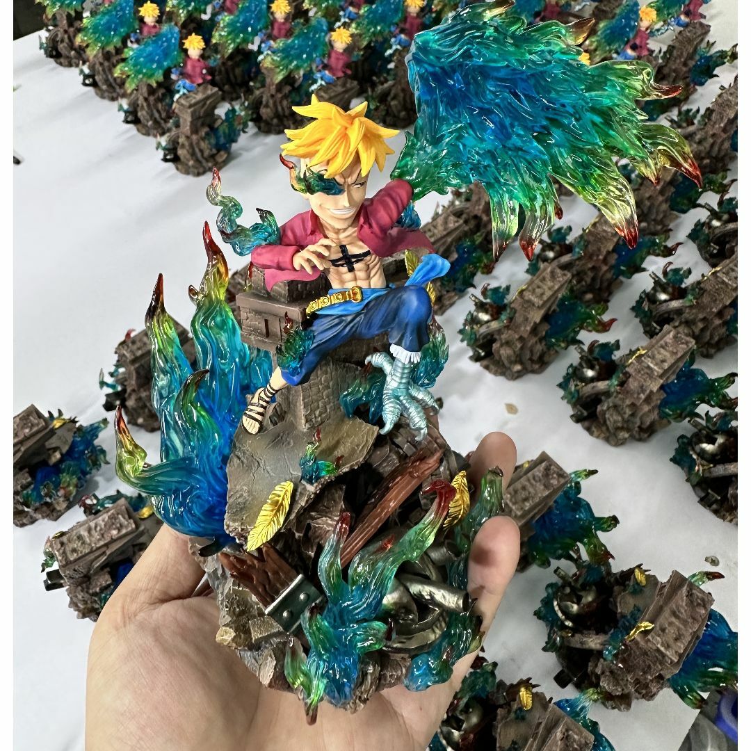 ワンピース 不死鳥マルコ フィギュア ガレージキット 塗装済み完成品