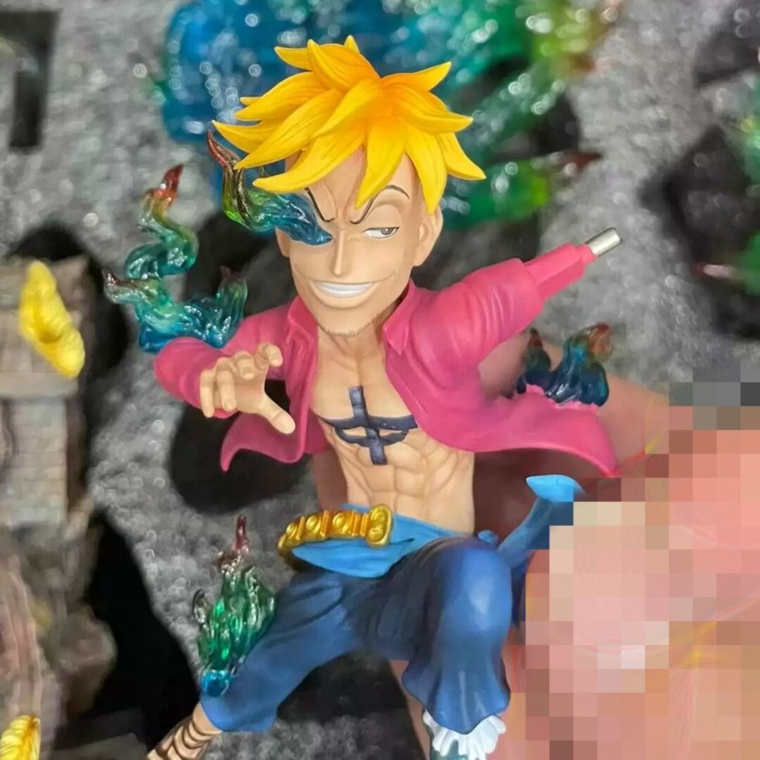 ワンピース 不死鳥マルコ フィギュア ガレージキット 塗装済み完成品