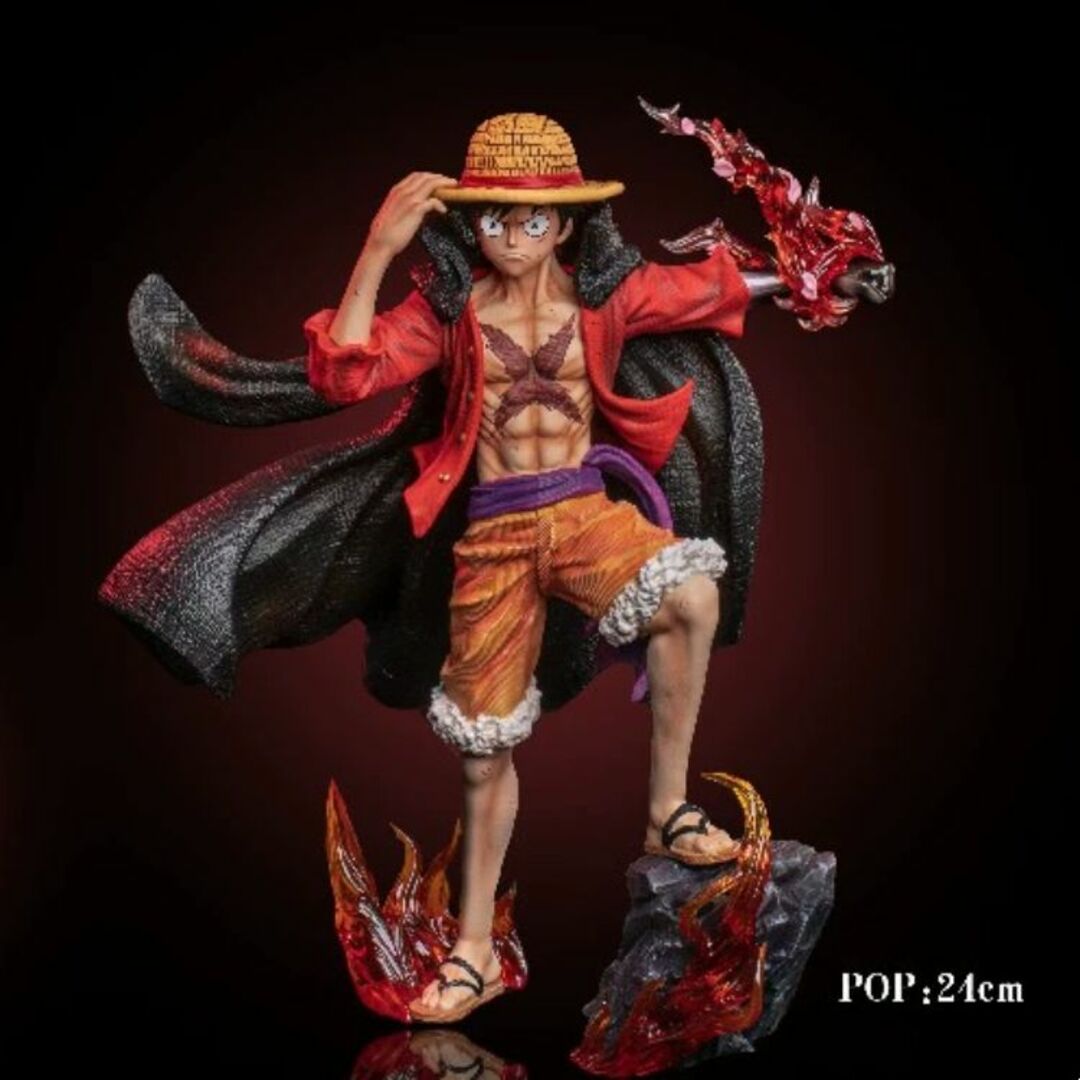 ワンピース モンキー・D・ルフィ ガレージキット フィギュア 塗装済み