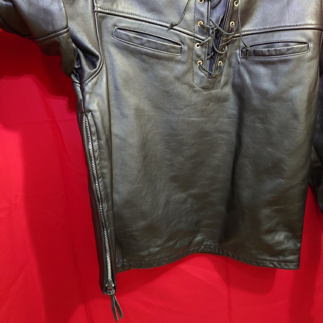 schott - ☆新品同様☆Schott663 プルオーバー レザージャケット L