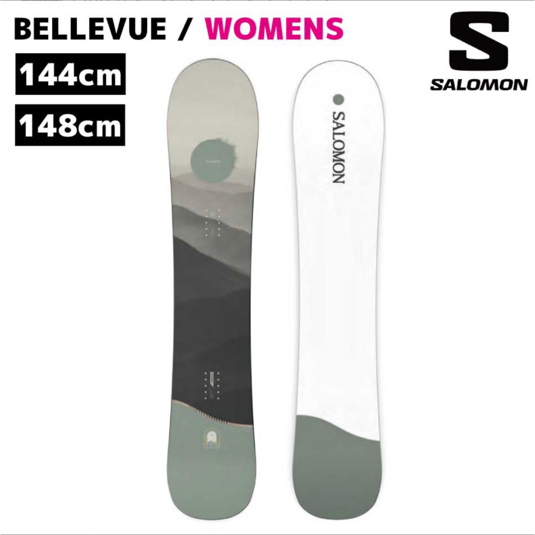 SALOMON - サロモン SALOMON スノーボードレディース BELLEVUE 22-23の