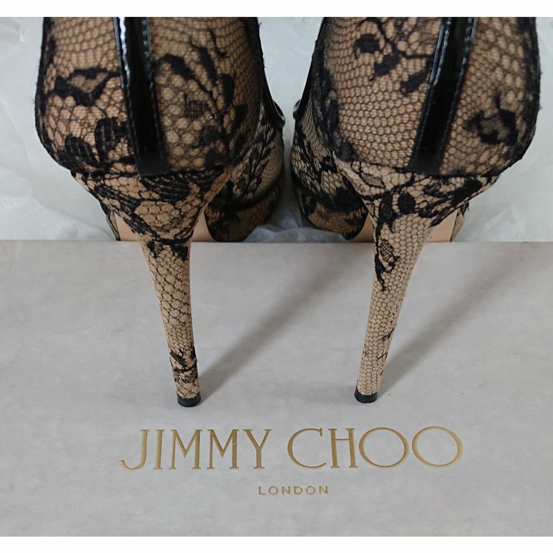 JIMMY CHOO - 値下げしました 極美品 ジミーチュウ レースパンプス