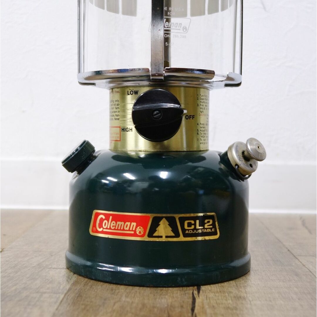 Coleman - 整備済 コールマン Coleman ツーマントル ランタン CL2 288