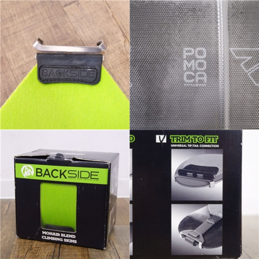 K2 - 未使用 K2 BACK SIDE POMOCA MOHAIR BLEND CLIMBING SKINS 150