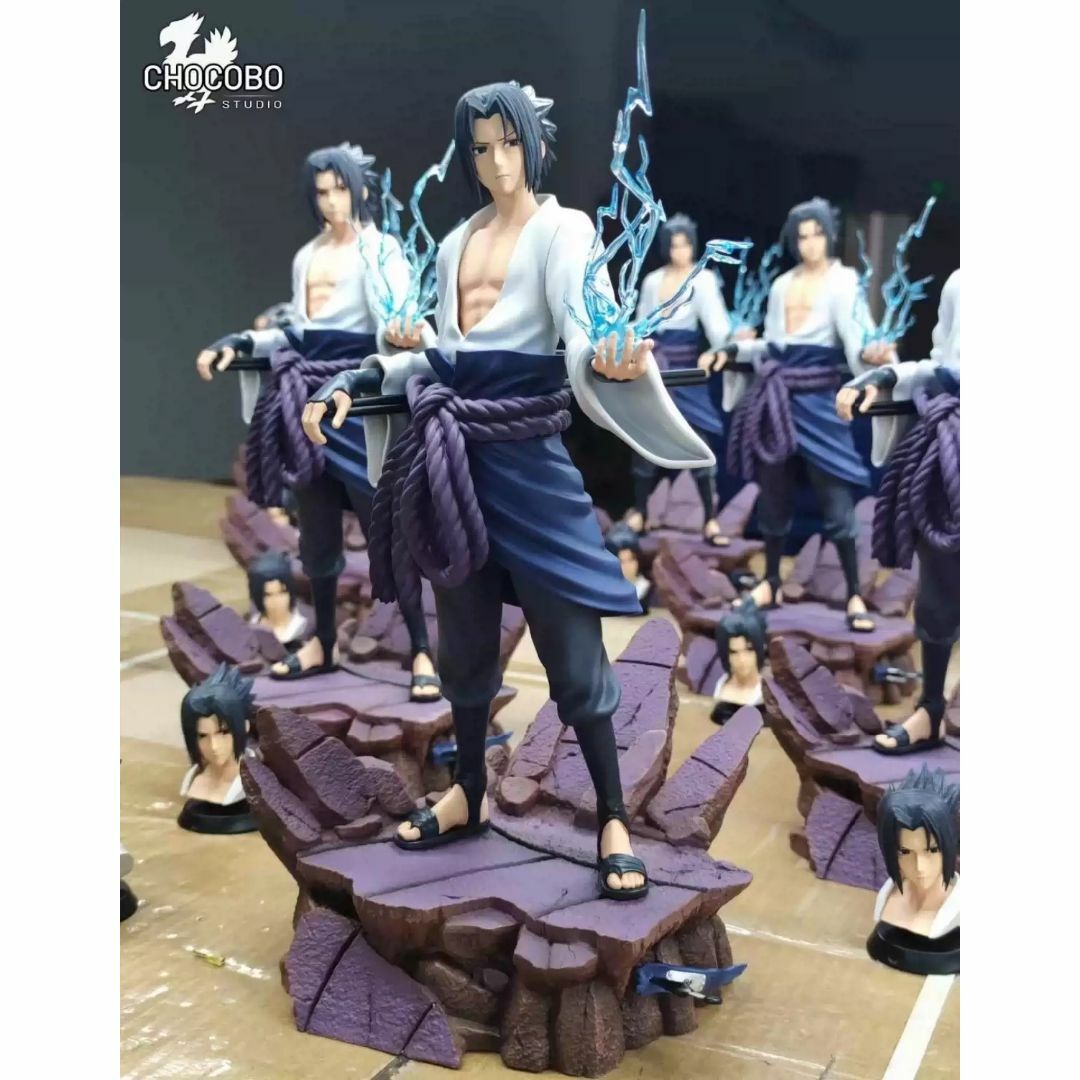 ナルト 疾風伝 うちはサスケ ガレージキット フィギュア 1/6スケールの