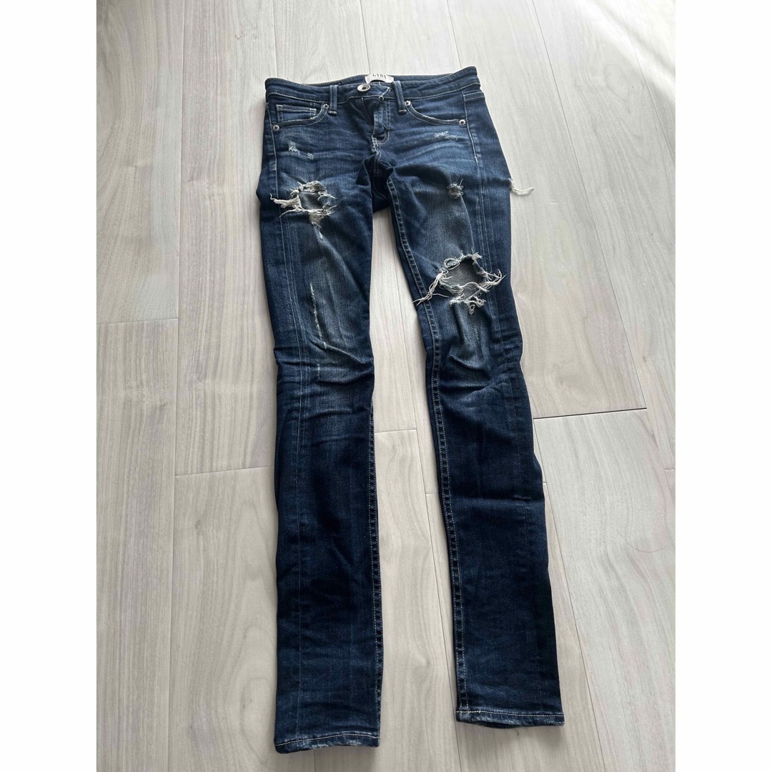 GYDA - GYDA/ヒップダメージデニムの通販 by 666｜ジェイダならラクマ