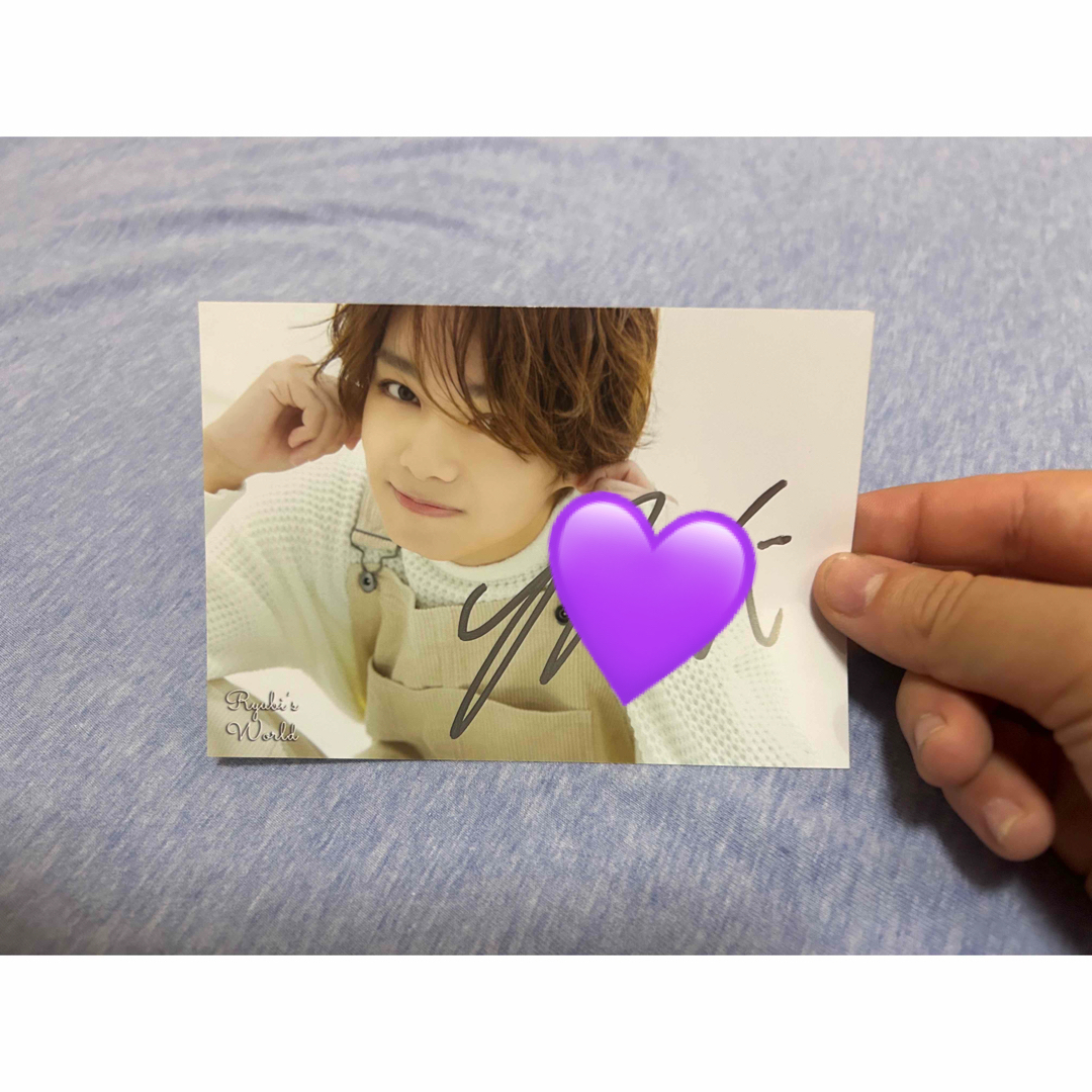 BLOOM - 宮世琉弥 FC 生写真 直筆サイン サインの通販 by R♥'s shop